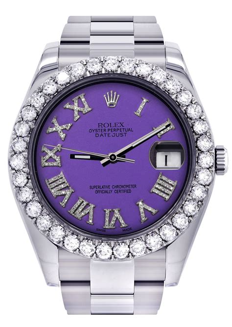 colored face rolex